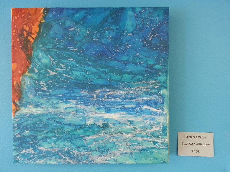 Seascape with Cliff