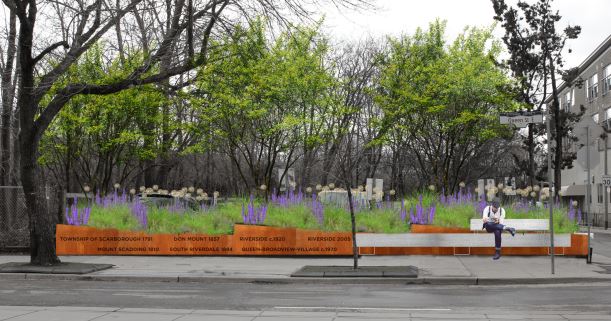 Riverside Streetscape Open House Invitation Photo