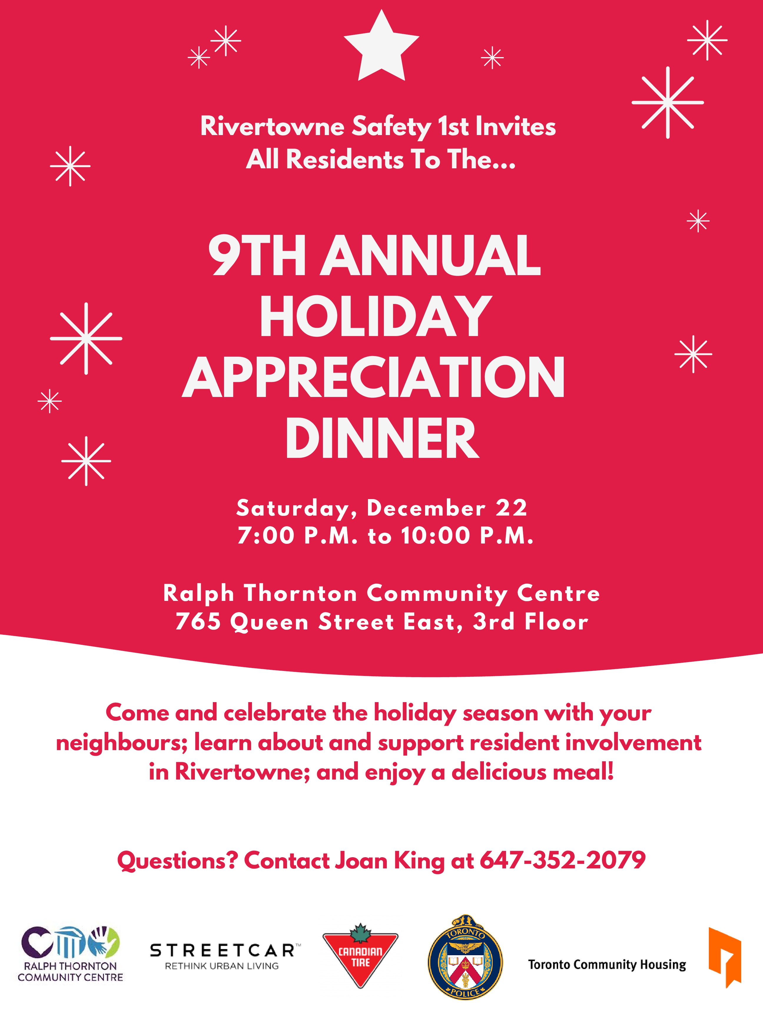Riverside Rivertowne Holiday Appreciation Dinner