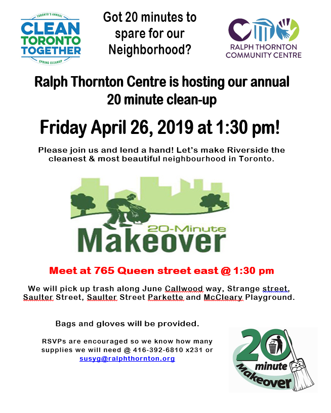 Riverside RTCC clean up